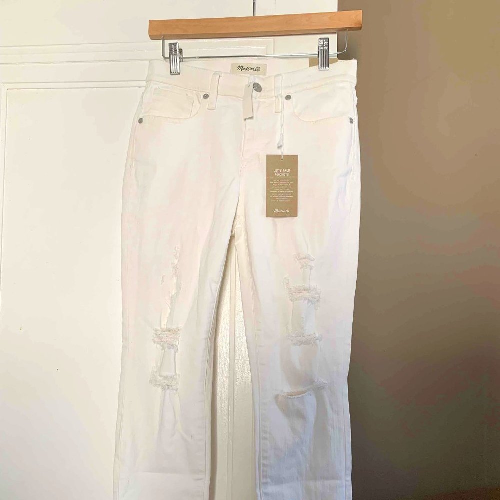 Madewell 9" High Riser Crop Skinny Jeans Sz26 NWT